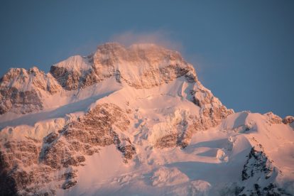 Photo Mountain peak