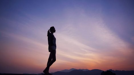 Photo Meditating person