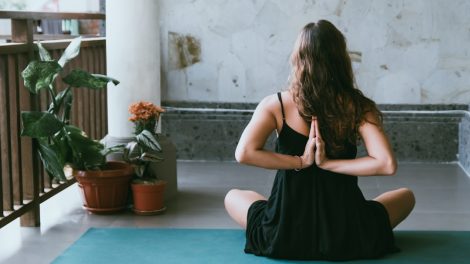 Photo Yoga practice