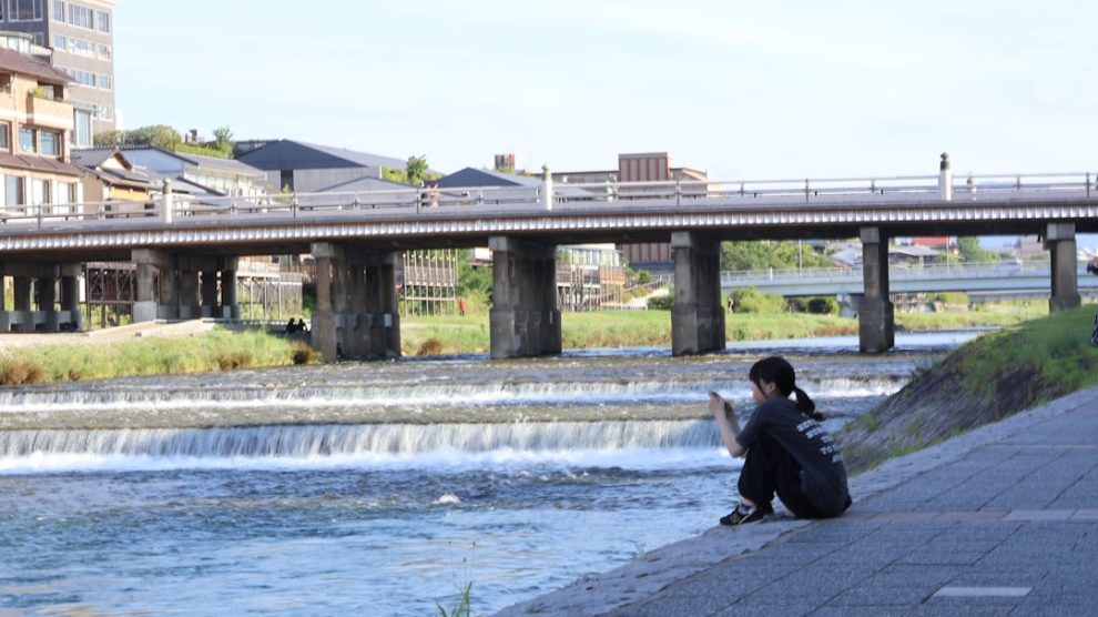 Photo Flowing river