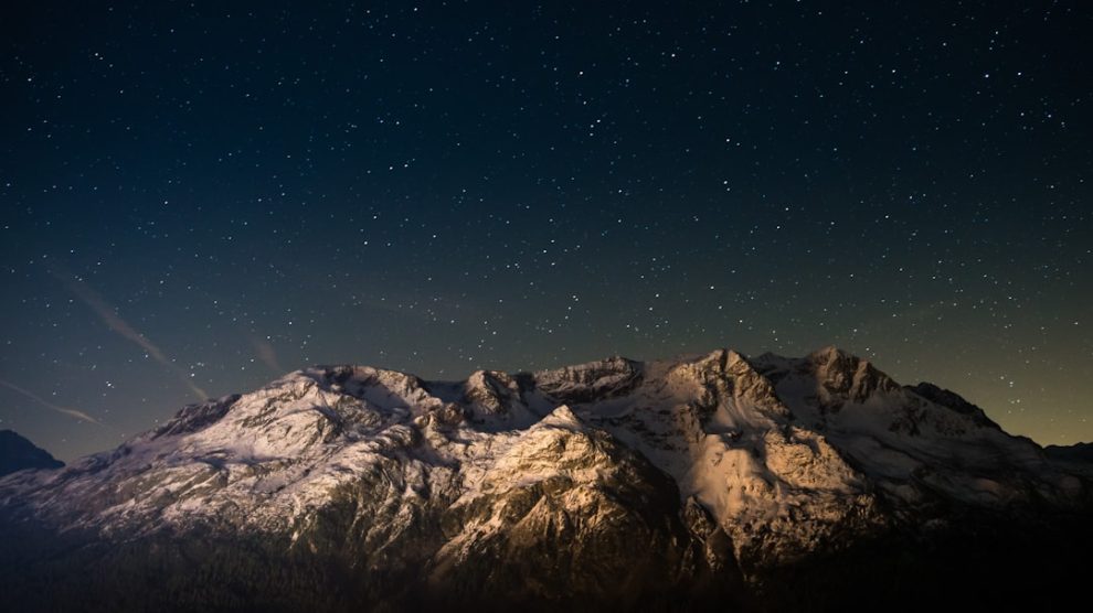 Photo Mountain landscape